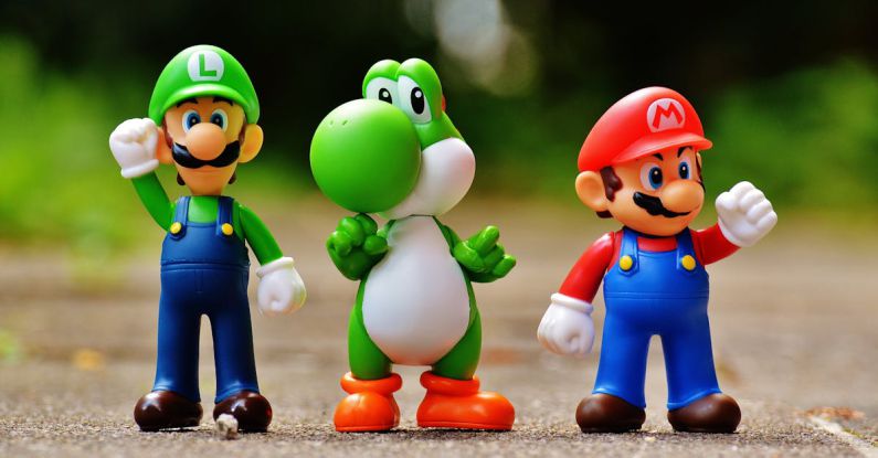 Videos - Focus Photo of Super Mario, Luigi, and Yoshi Figurines