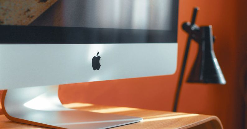 Branding - Close-Up Photography of Apple Computer