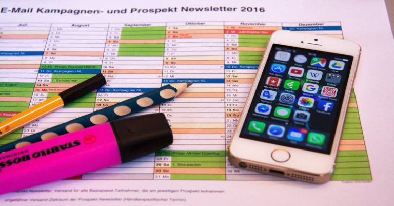 Newsletters - Turned on Iphone 5 on Prospekt Newsletter 2016