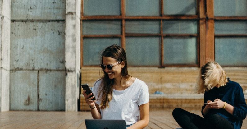 Influencers - Woman Looking At Phone